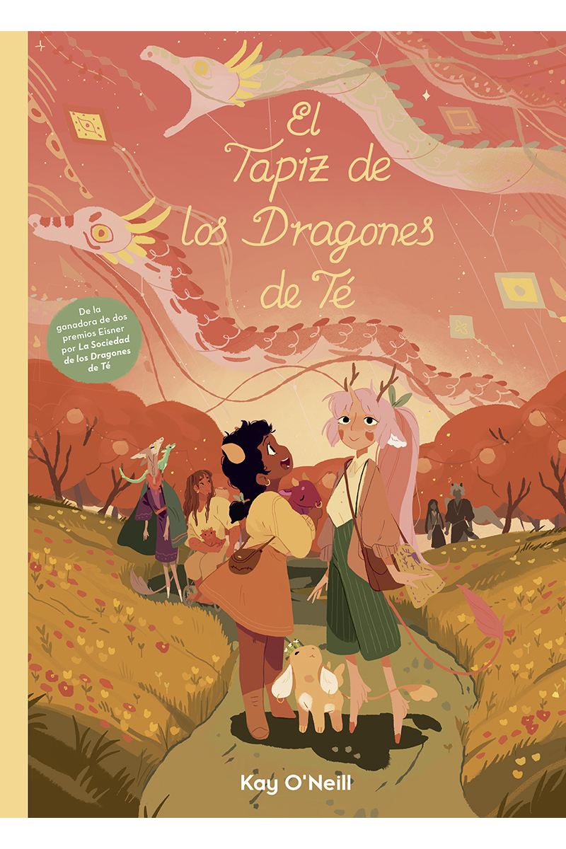 El Tapiz de los Dragones de Té: portada