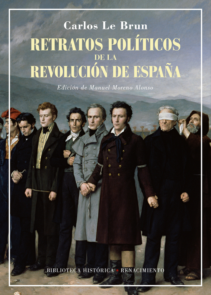 Retratos polticos de la revolucin de Espaa: portada