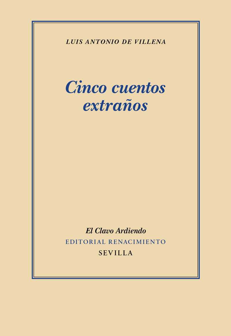 Cinco cuentos extraos: portada