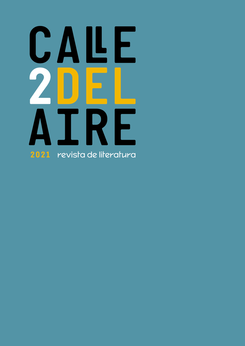 Calle del Aire. Revista de literatura. 2: portada