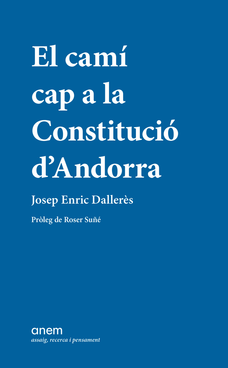 El cam cap a la Constituci d'Andorra: portada