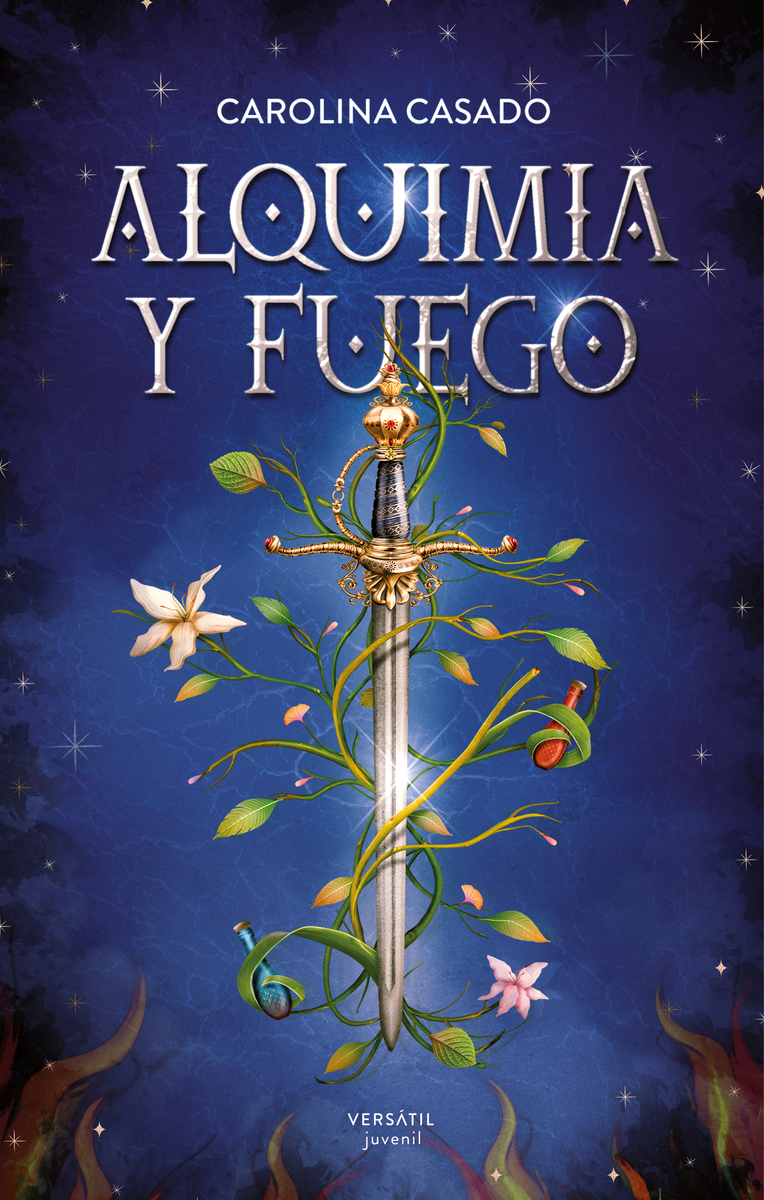 Alquimia y fuego: portada