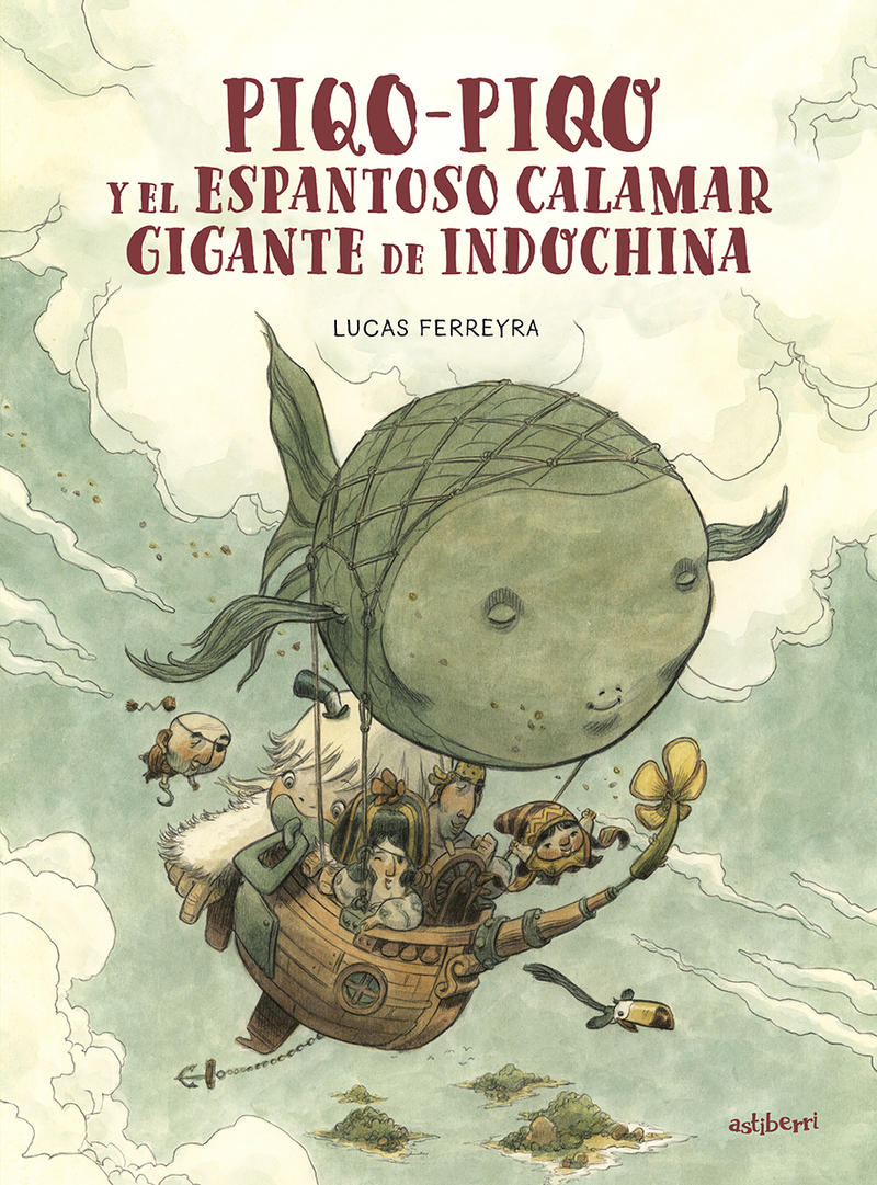 PIQO-PIQO Y EL ESPANTOSO CALAMAR DE INDOCHINA: portada