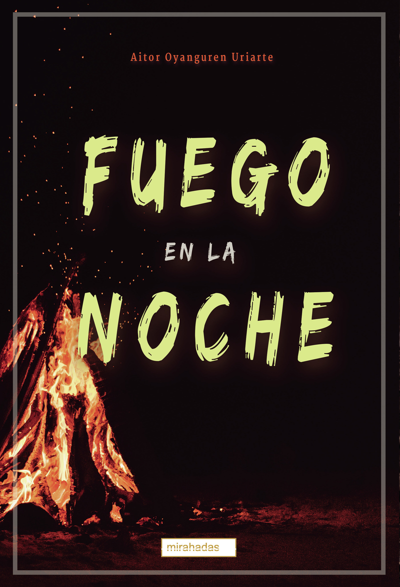 Fuego en la noche: portada