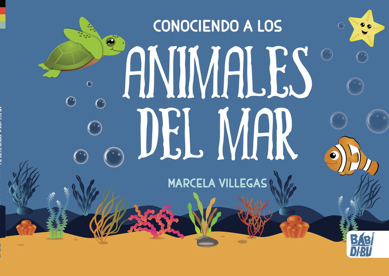 Conociendo a los animales del mar: portada