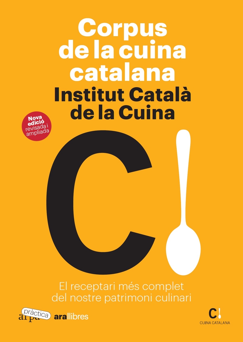 CORPUS DE LA CUINA CATALANA: portada