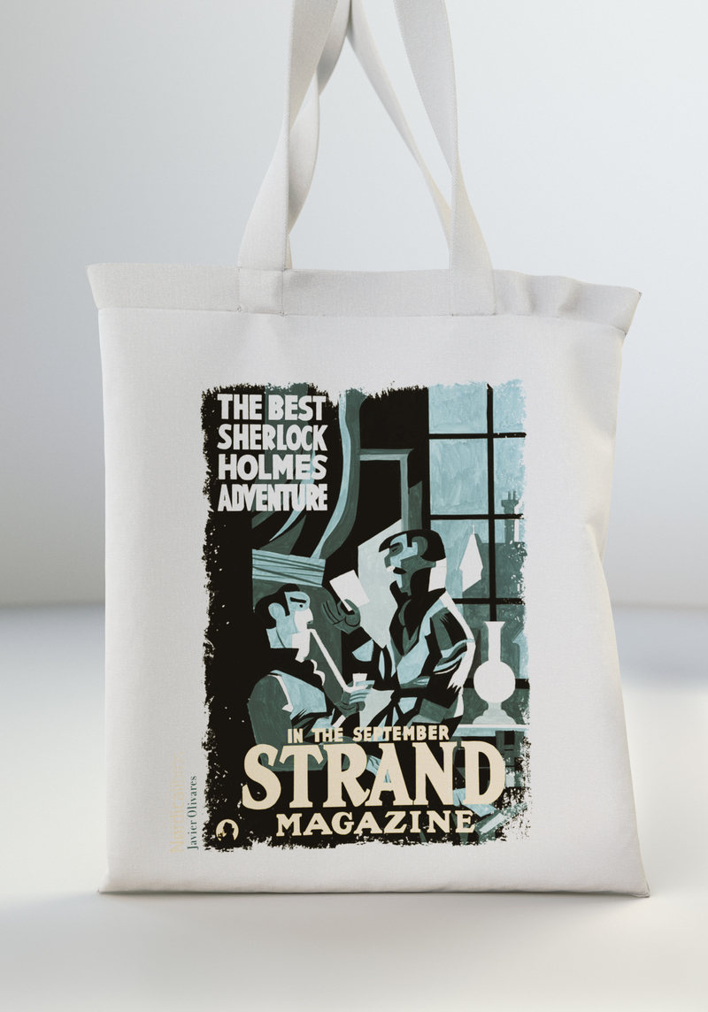Bolsa Sherlock Holmes Strand Magazine: portada