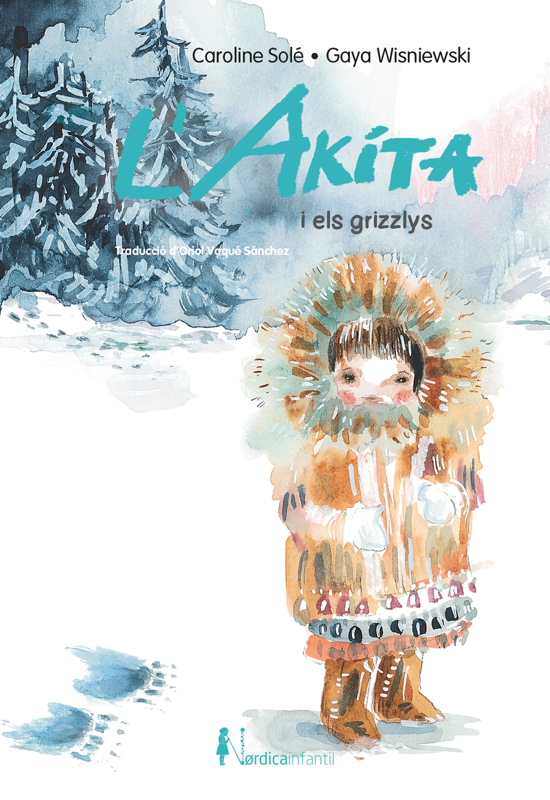 L'Akita i els grizzlys: portada