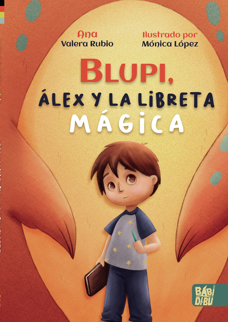 Blupi, Álex y la libreta mágica: portada