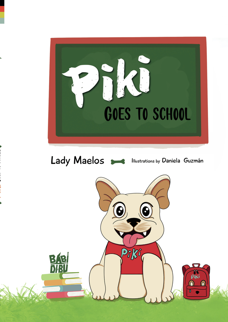 Piki goes to school: portada