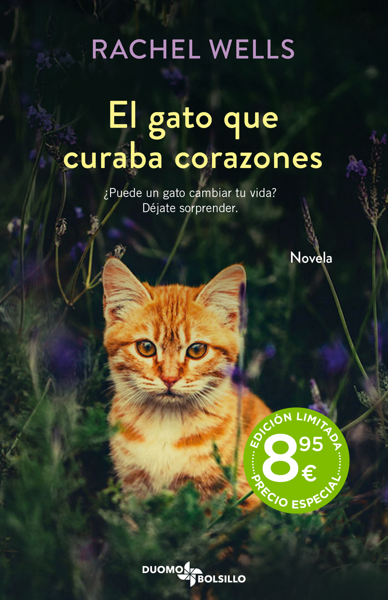 El gato que curaba corazones: portada