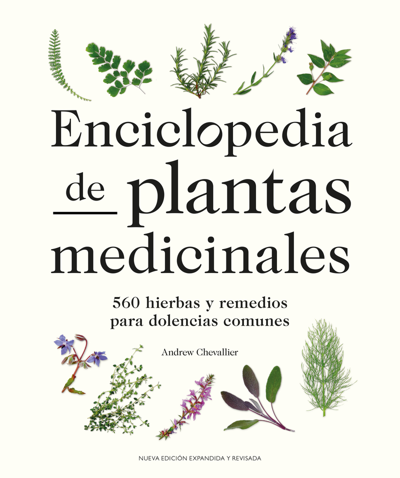 Enciclopedia de plantas medicinales: portada