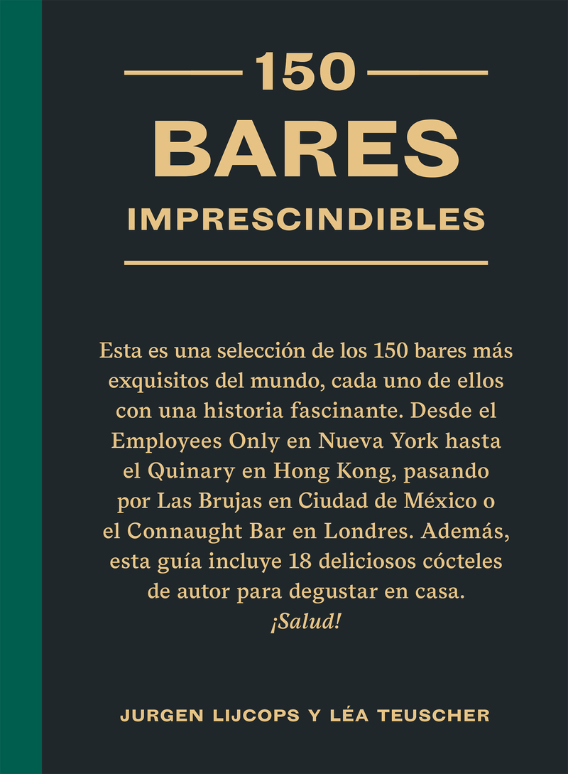 150 bares imprescindibles: portada