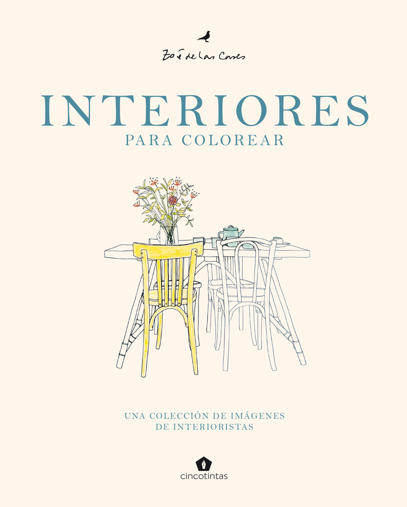 Interiores para colorear: portada