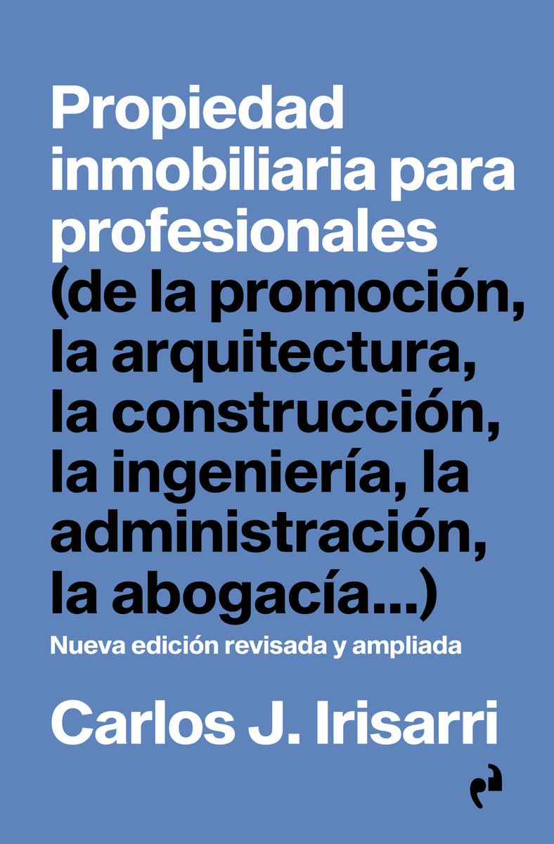 PROPIEDAD INMOBILIARIA PARA PROFESIONALES: portada