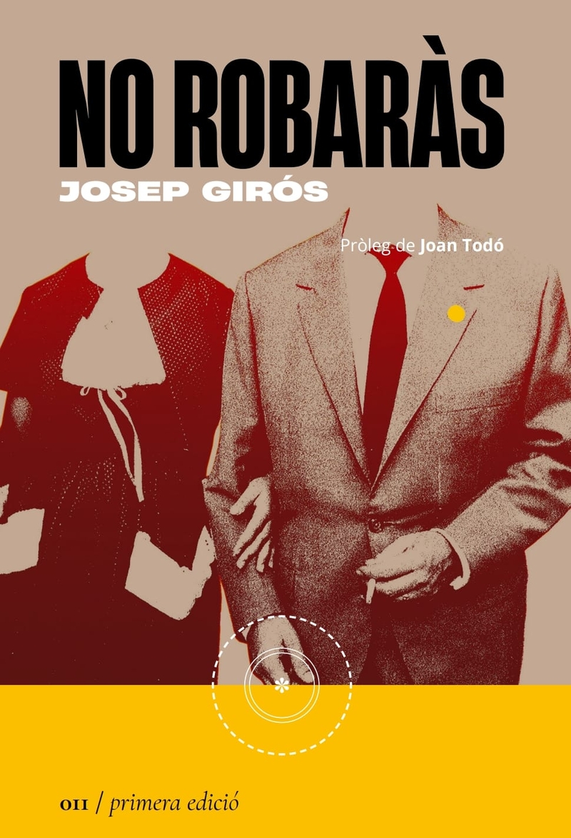 NO ROBARàS: portada