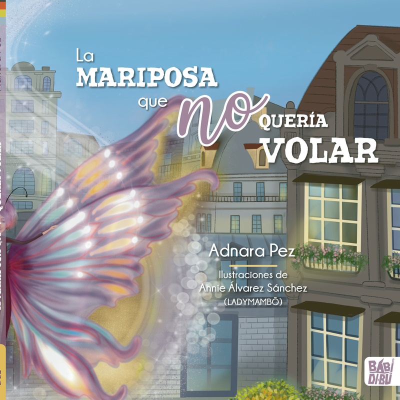 La mariposa que no quería volar: portada
