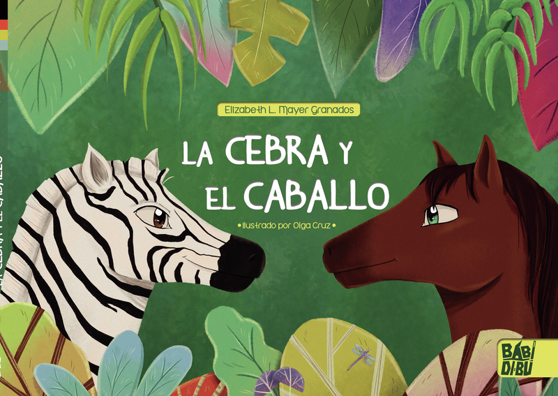 La cebra y el caballo: portada