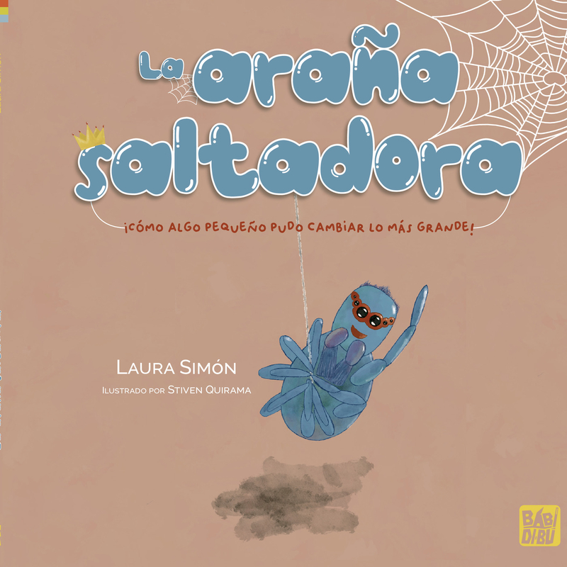 La araña saltadora: portada