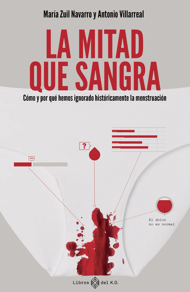 La mitad que sangra: portada