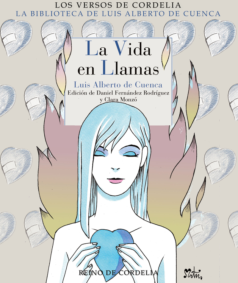 LA VIDA EN LLAMAS: portada