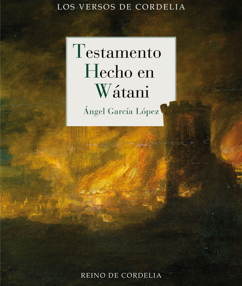 TESTAMENTO HECHO EN WÁTANI: portada