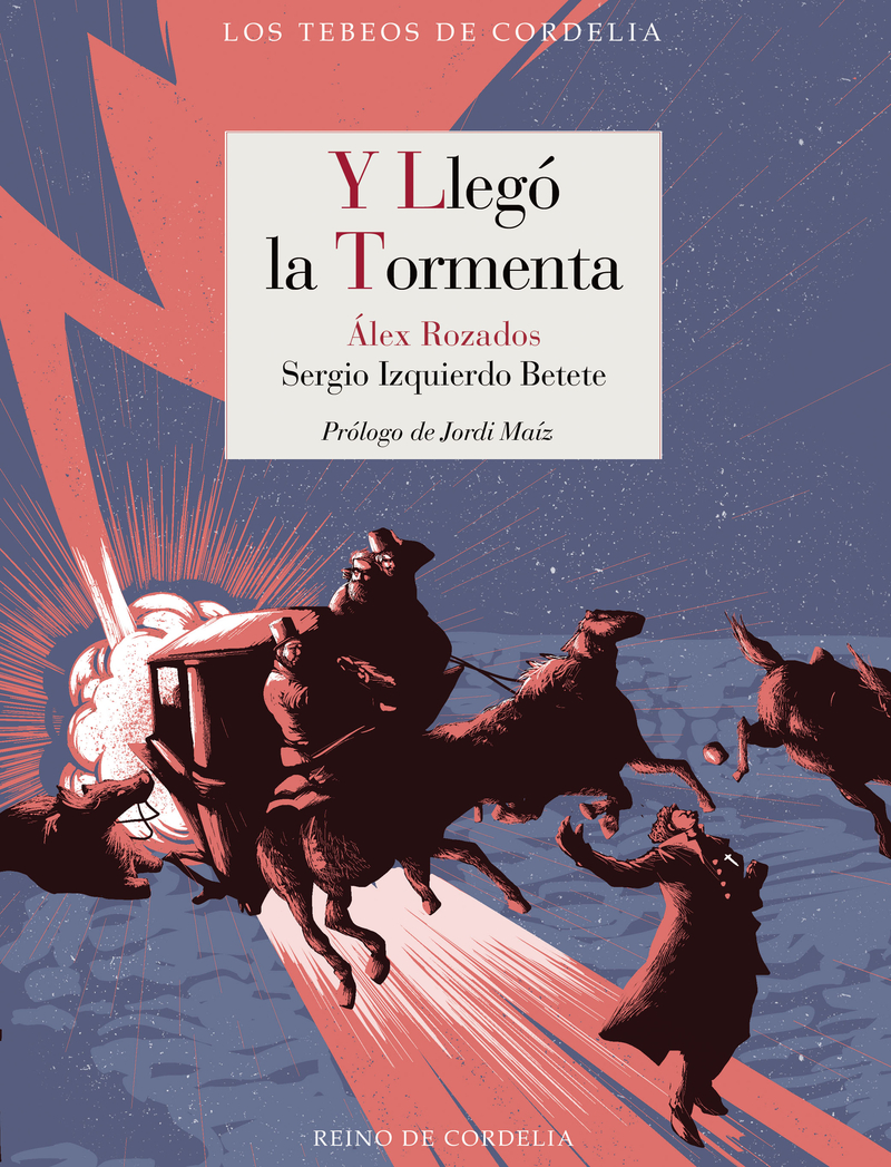 Y LLEGÓ LA TORMENTA: portada