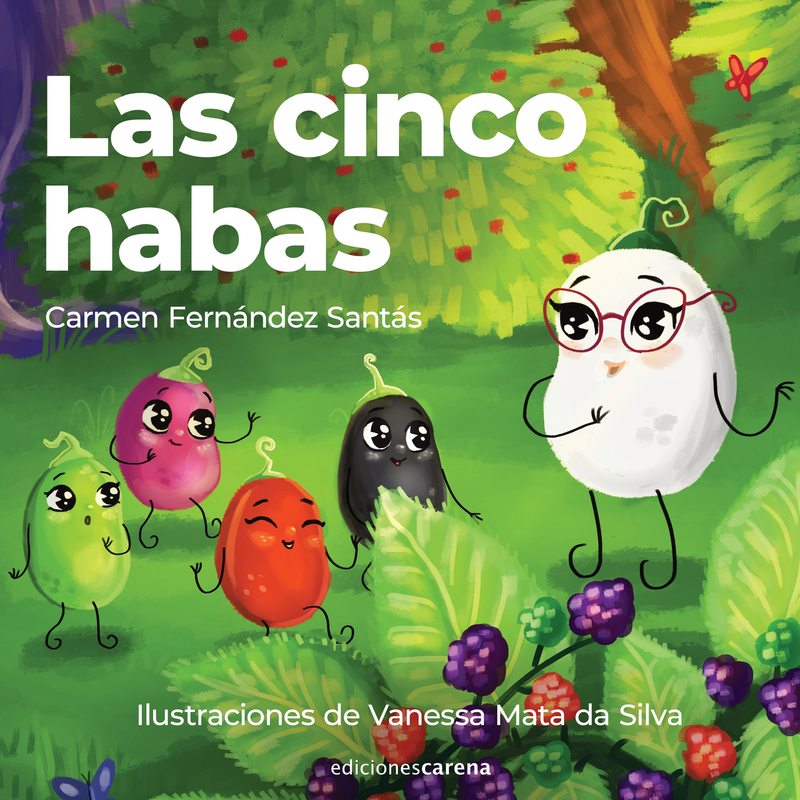 Las cinco habas: portada