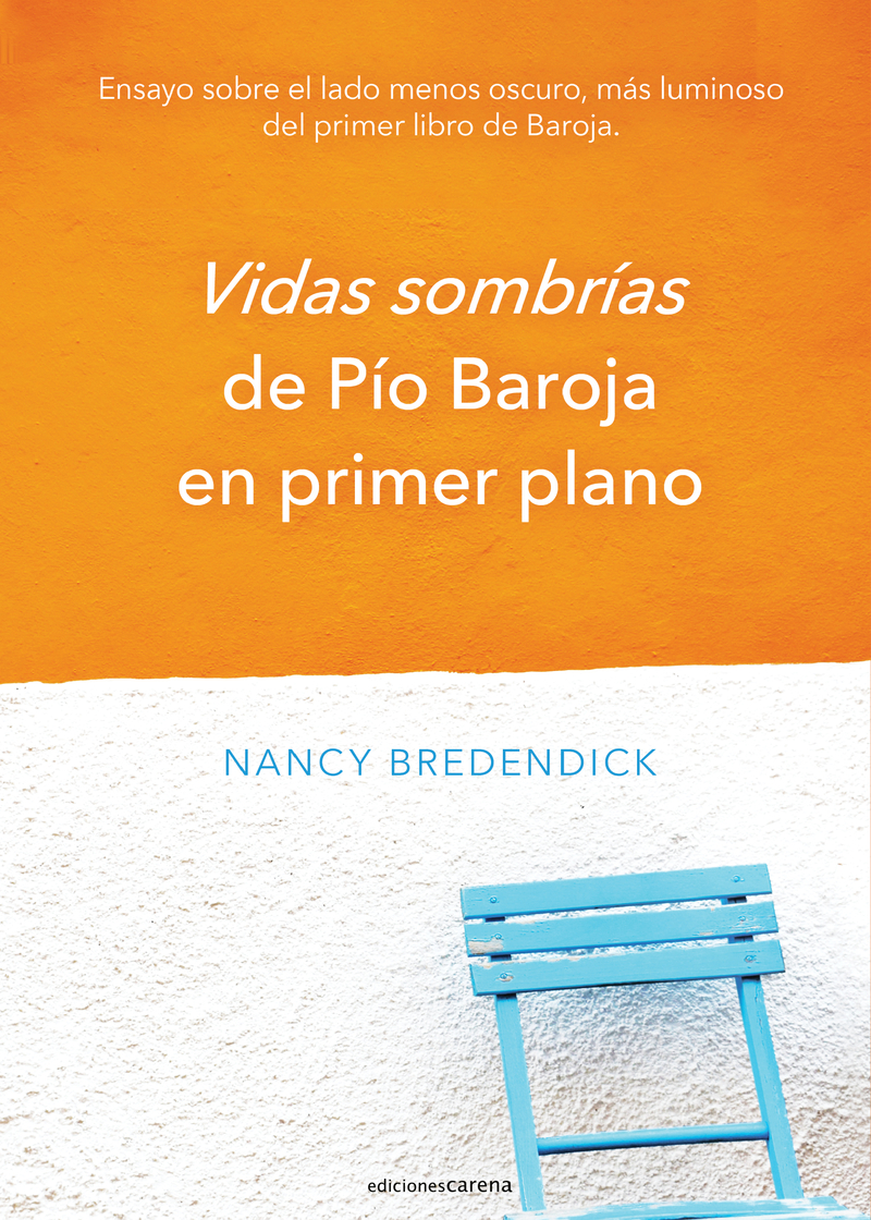 Vidas sombrías de Pío Baroja en primer plano: portada