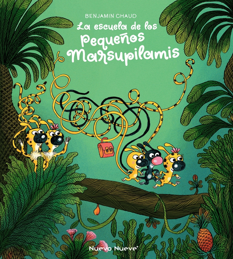 La escuela de los Pequeos Marsupilamis: portada