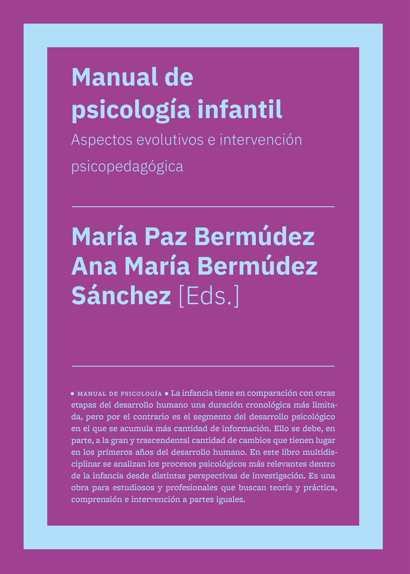 MANUAL DE PSICOLOGIA INFANTIL: portada