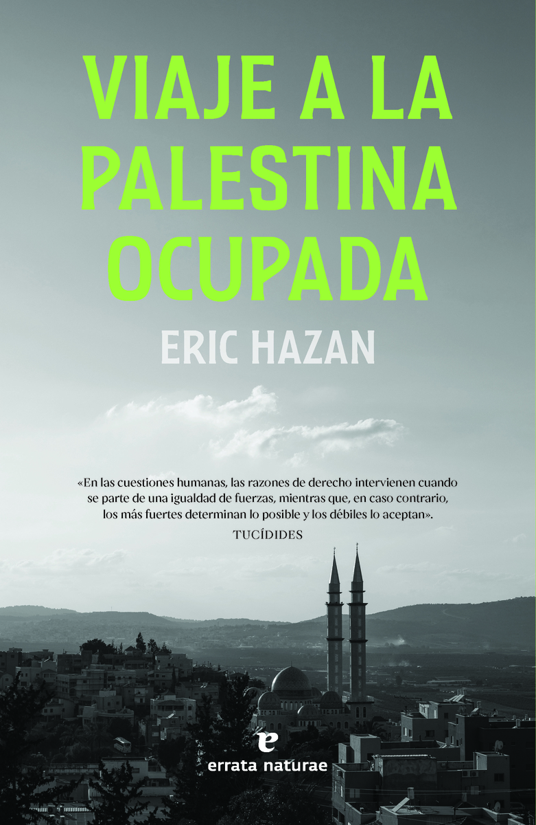 Viaje a la Palestina ocupada: portada