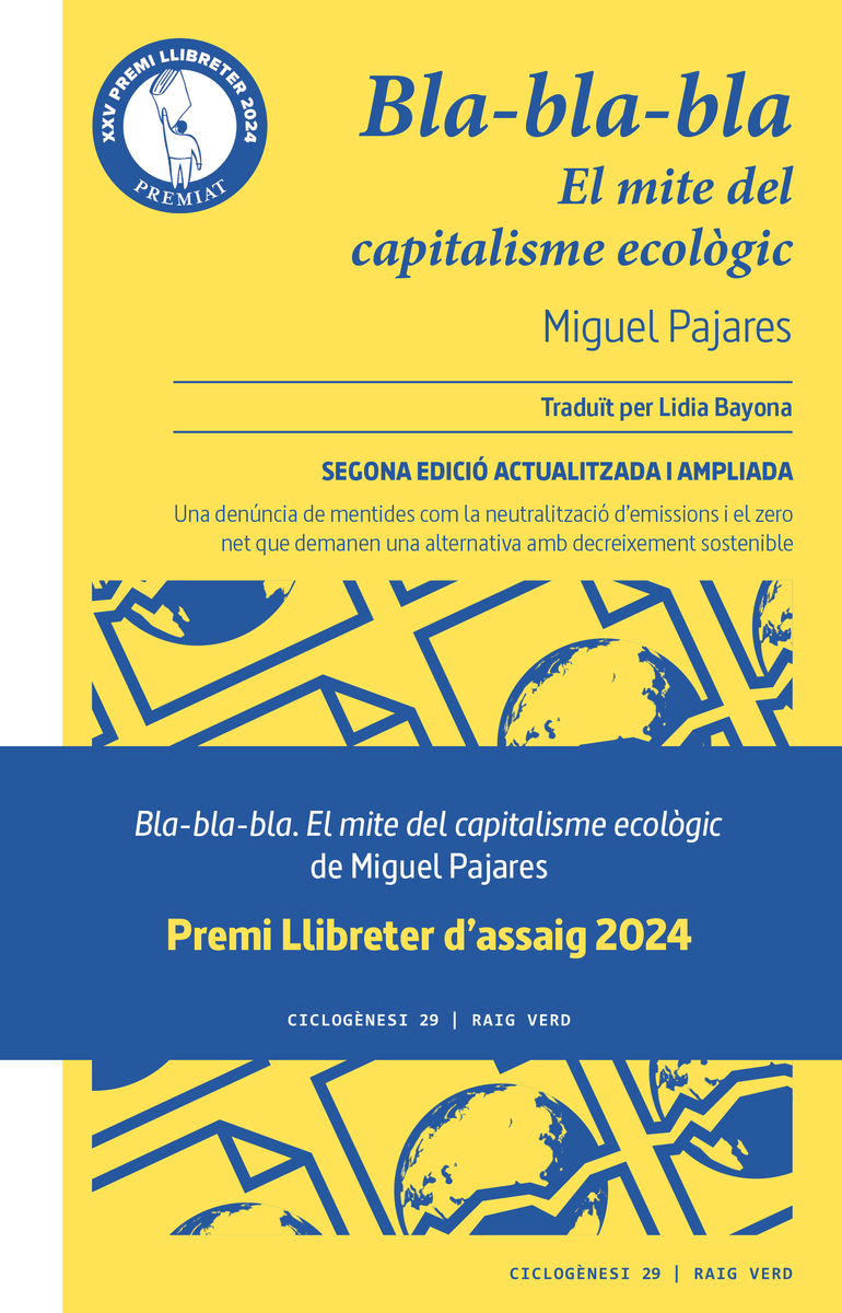Bla-bla-bla. El mite del capitalisme ecològic. 2a ED.: portada