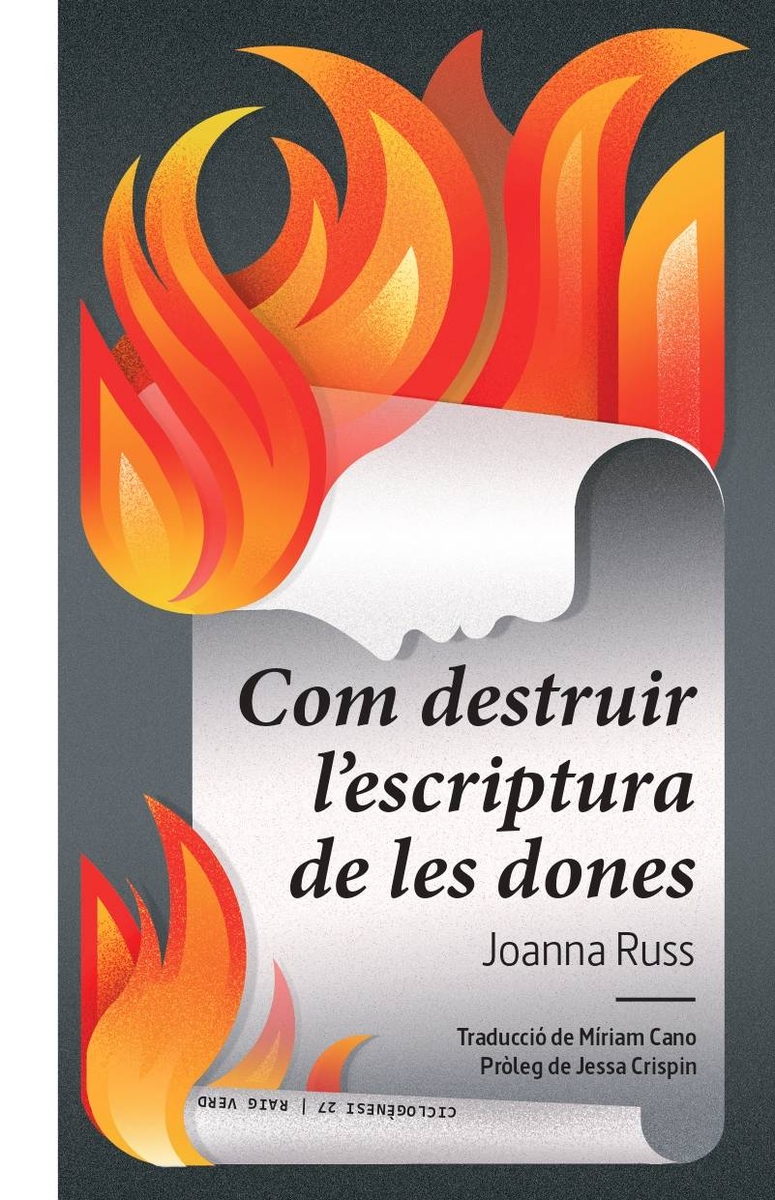 Com destruir l'escriptura de les dones: portada