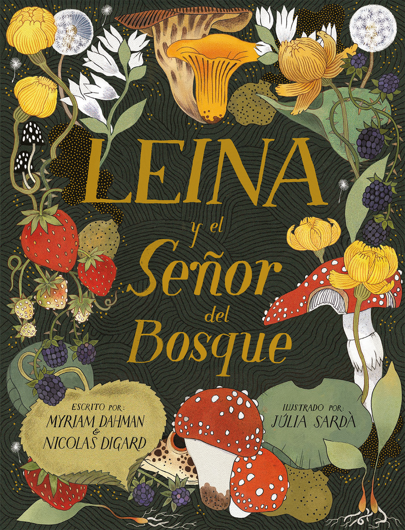 Leina y el Señor del Bosque: portada