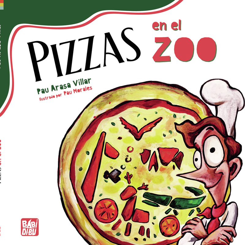 Pizzas en el zoo: portada