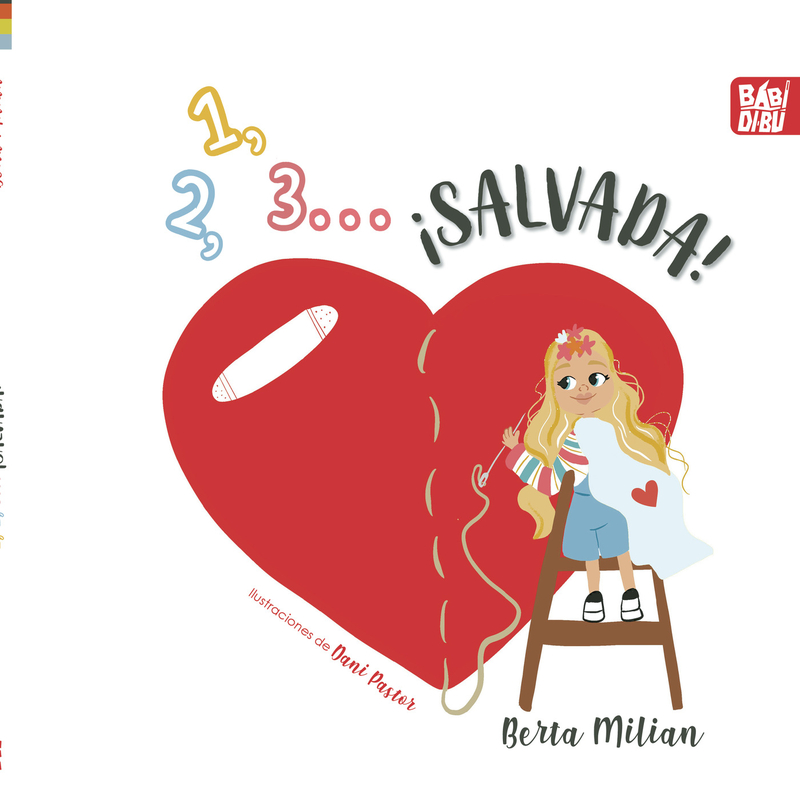 1, 2, 3… ¡SALVADA! (2ª ED): portada