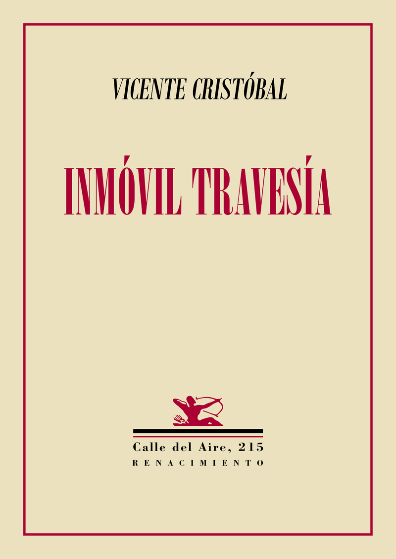 Inmóvil travesía: portada