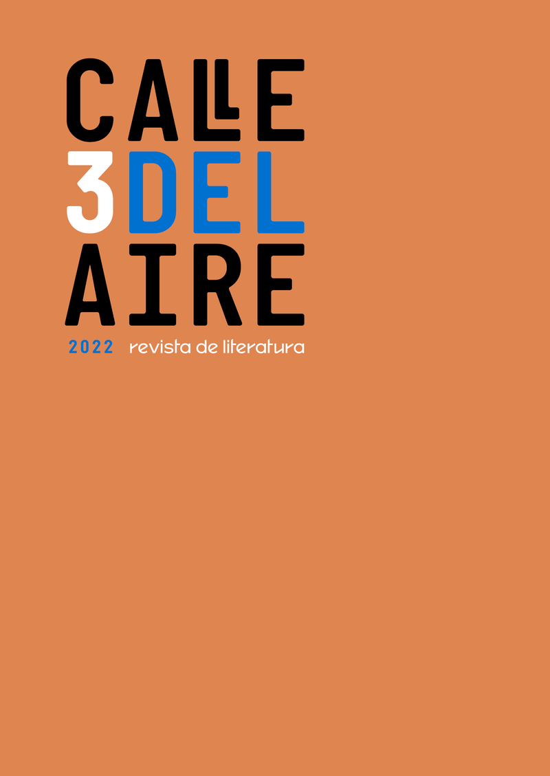 Calle del Aire. Revista de literatura. 3: portada