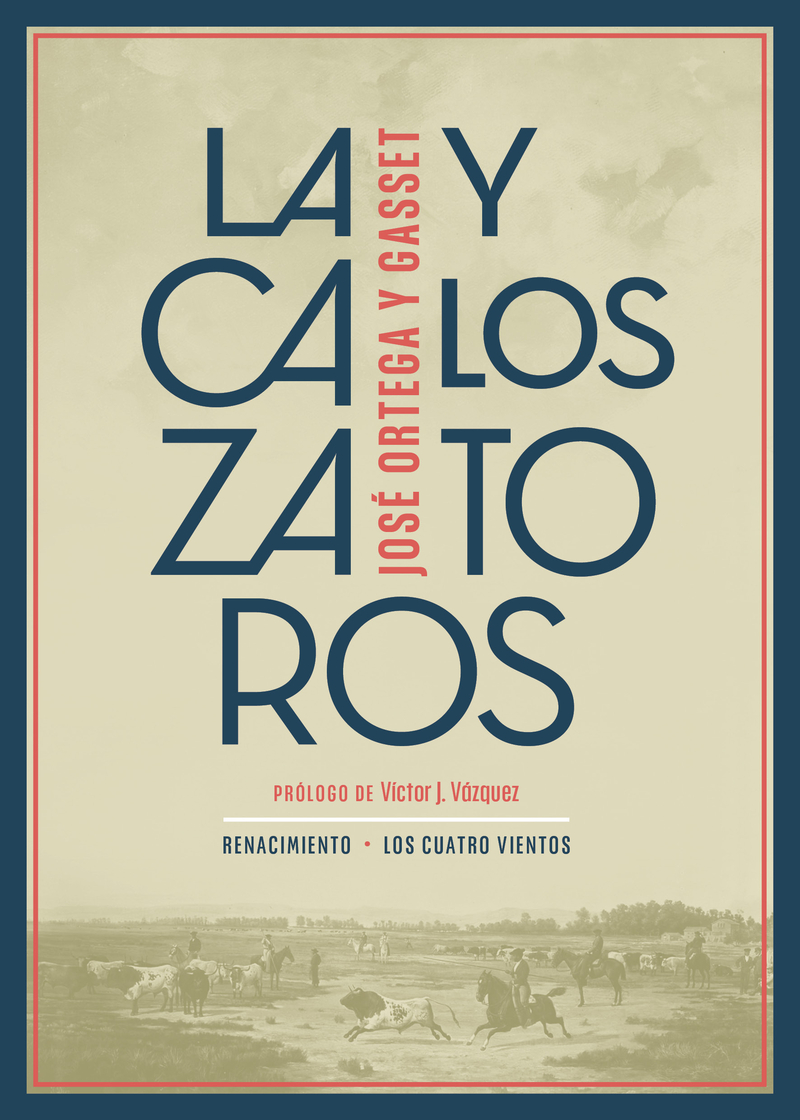 La caza y los toros: portada