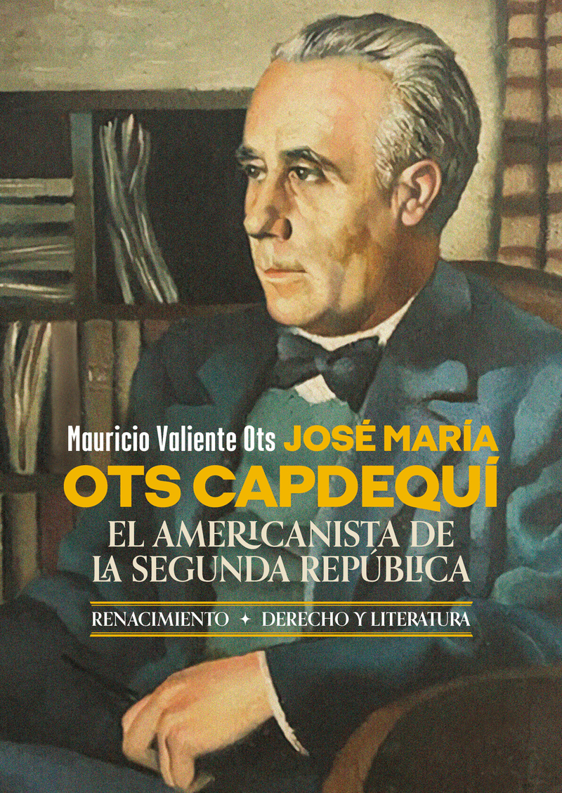 José María Ots Capdequí: portada