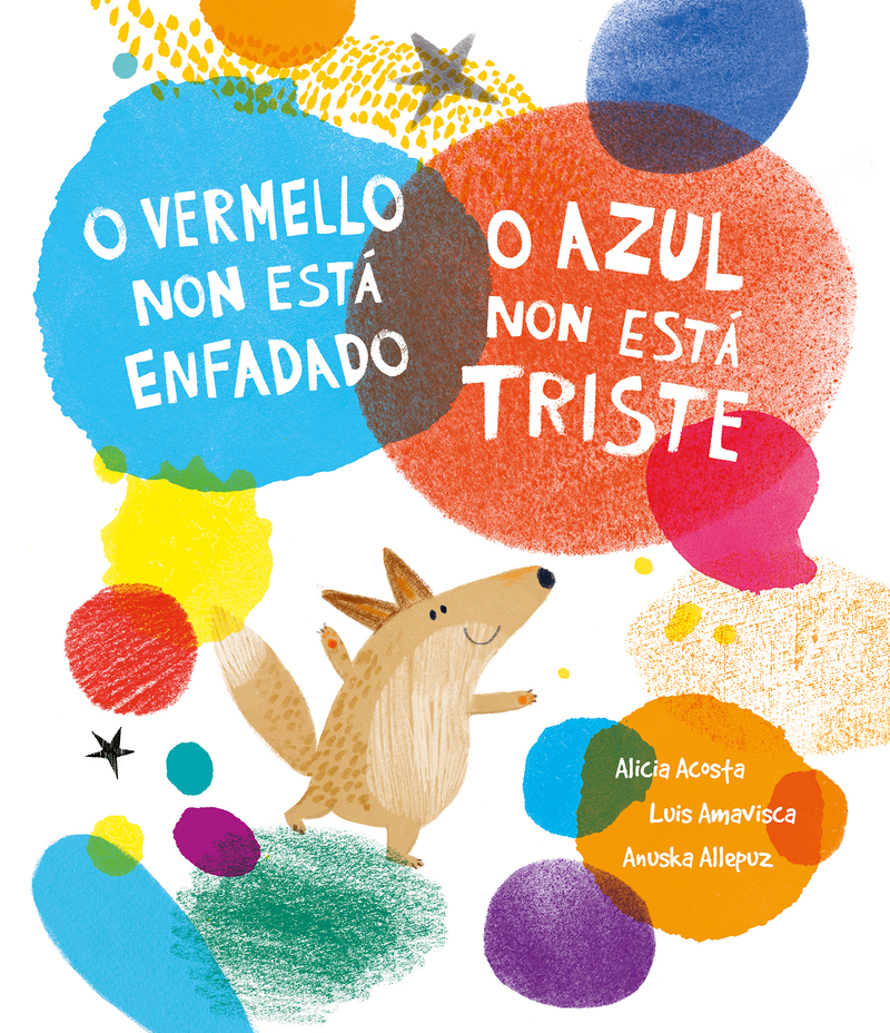 O vermello non está enfadado, o azul non está triste: portada