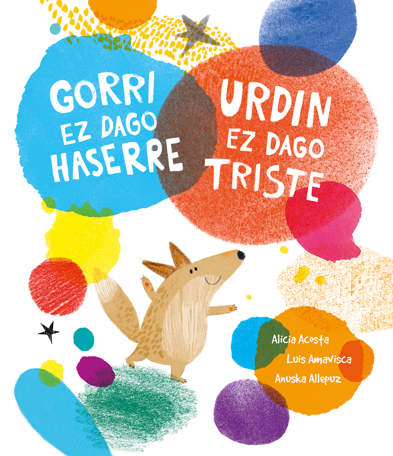 Gorri ez dago haserre, urdin ez dago triste: portada