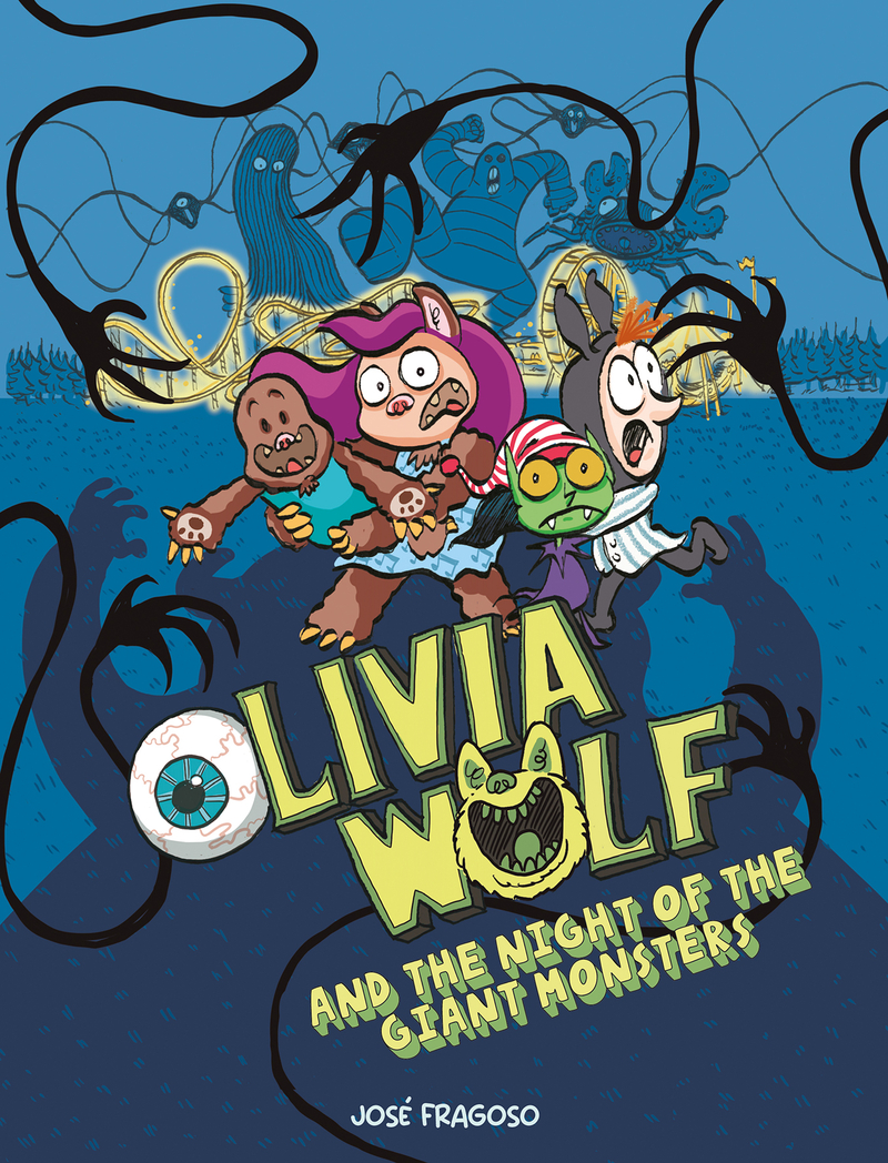 Olivia Wolf and the Night of the Giant Monsters: portada