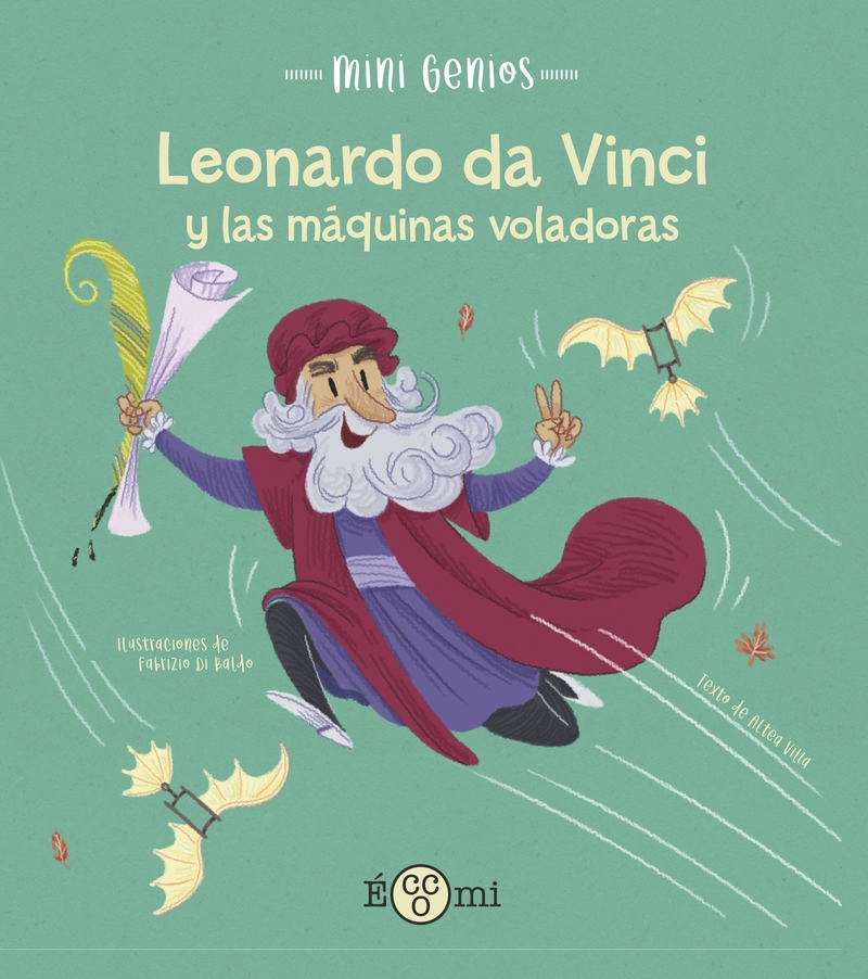 LEONARDO DA VINCI Y LAS MáQUINAS VOLADORAS: portada