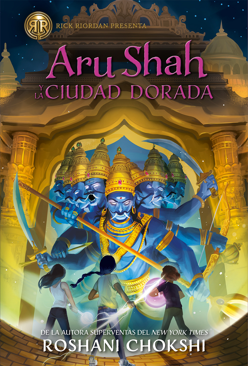 Aru Shah y la Ciudad Dorada: portada