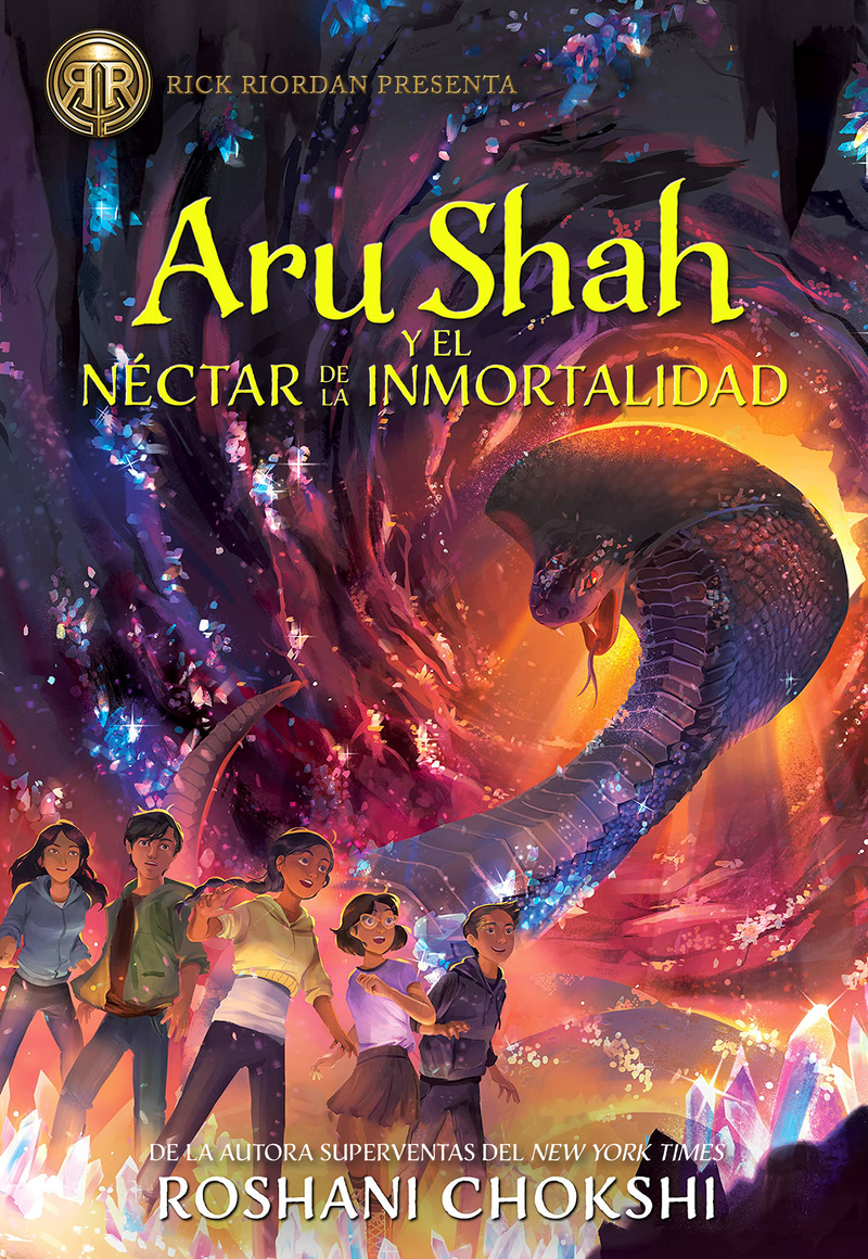 Aru Shah y el nctar de la inmortalidad: portada