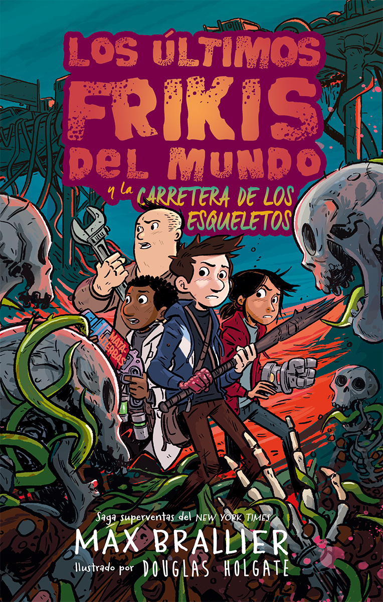Los últimos frikis del mundo y la carretera de los esqueleto: portada