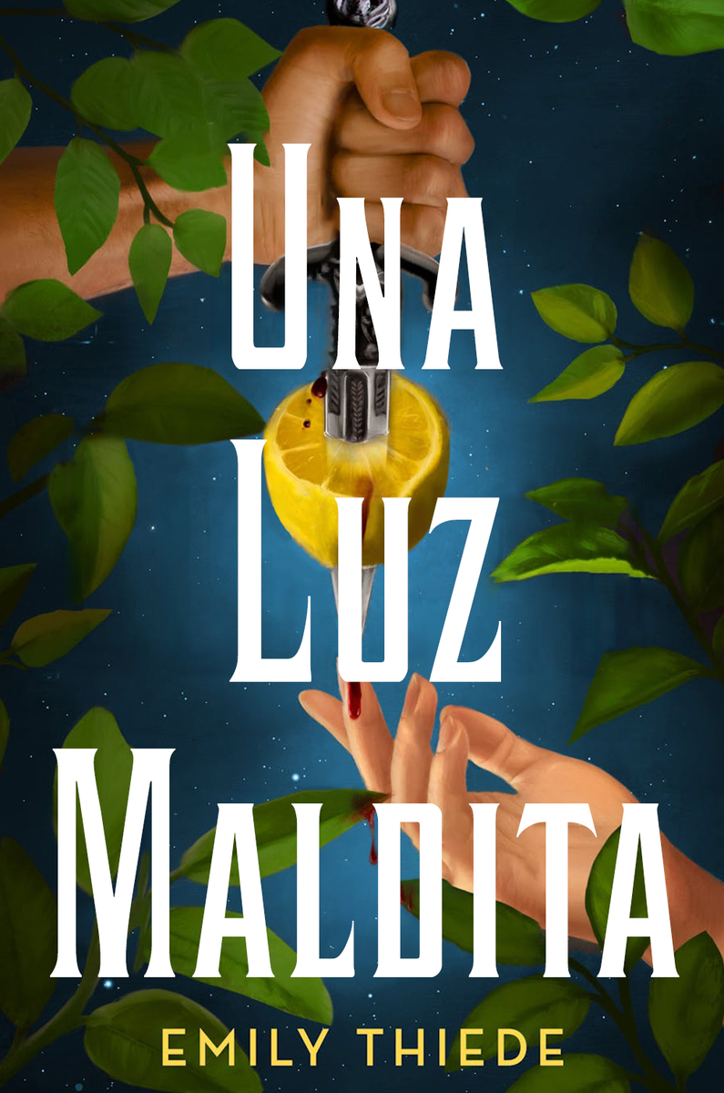 Una luz maldita: portada