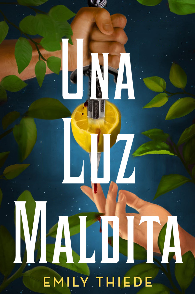 Una luz maldita: portada